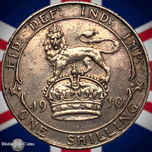 Great Britain 1910 British One Shilling GB0889