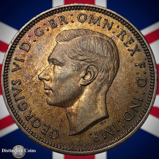 Great Britain 1938 Half Penny 1/2d GB6013