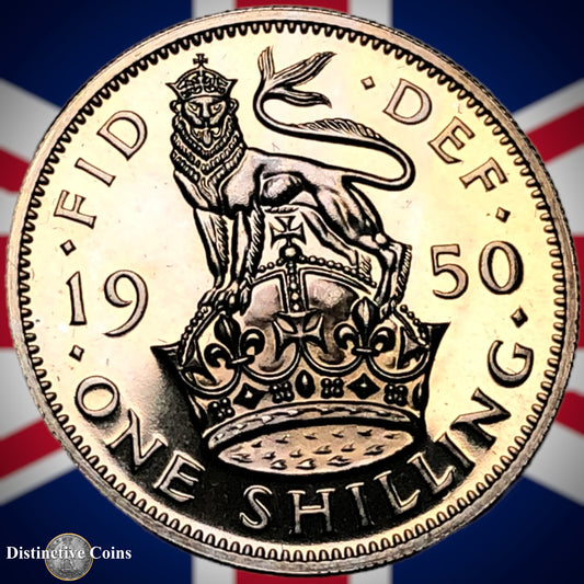 Great Britain 1950 Proof One Shilling GB1117