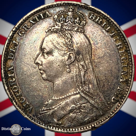 Great Britain 1892 British One Shilling GB0605