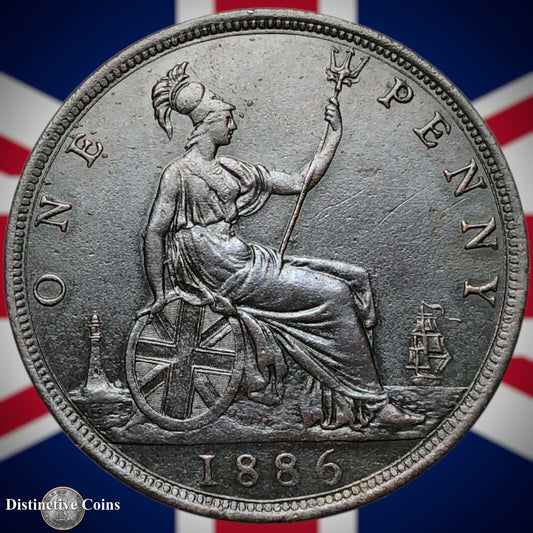 Great Britain 1886 Penny 1d GB6459