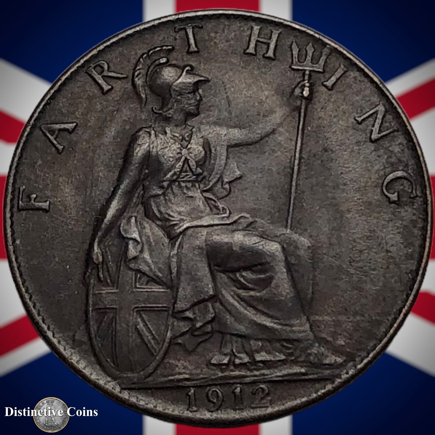 Great Britain 1912 Farthing 1/4d GB4651