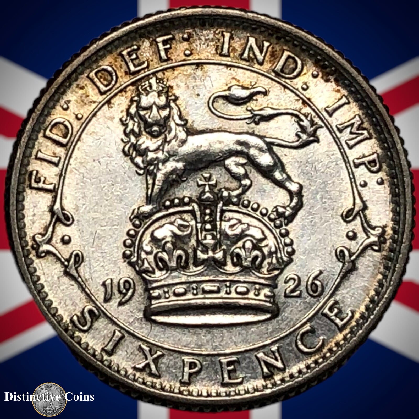 Great Britain 1926 Six Pence GB1666
