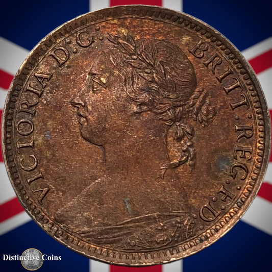 Great Britain 1886 Farthing 1/4d GB4241