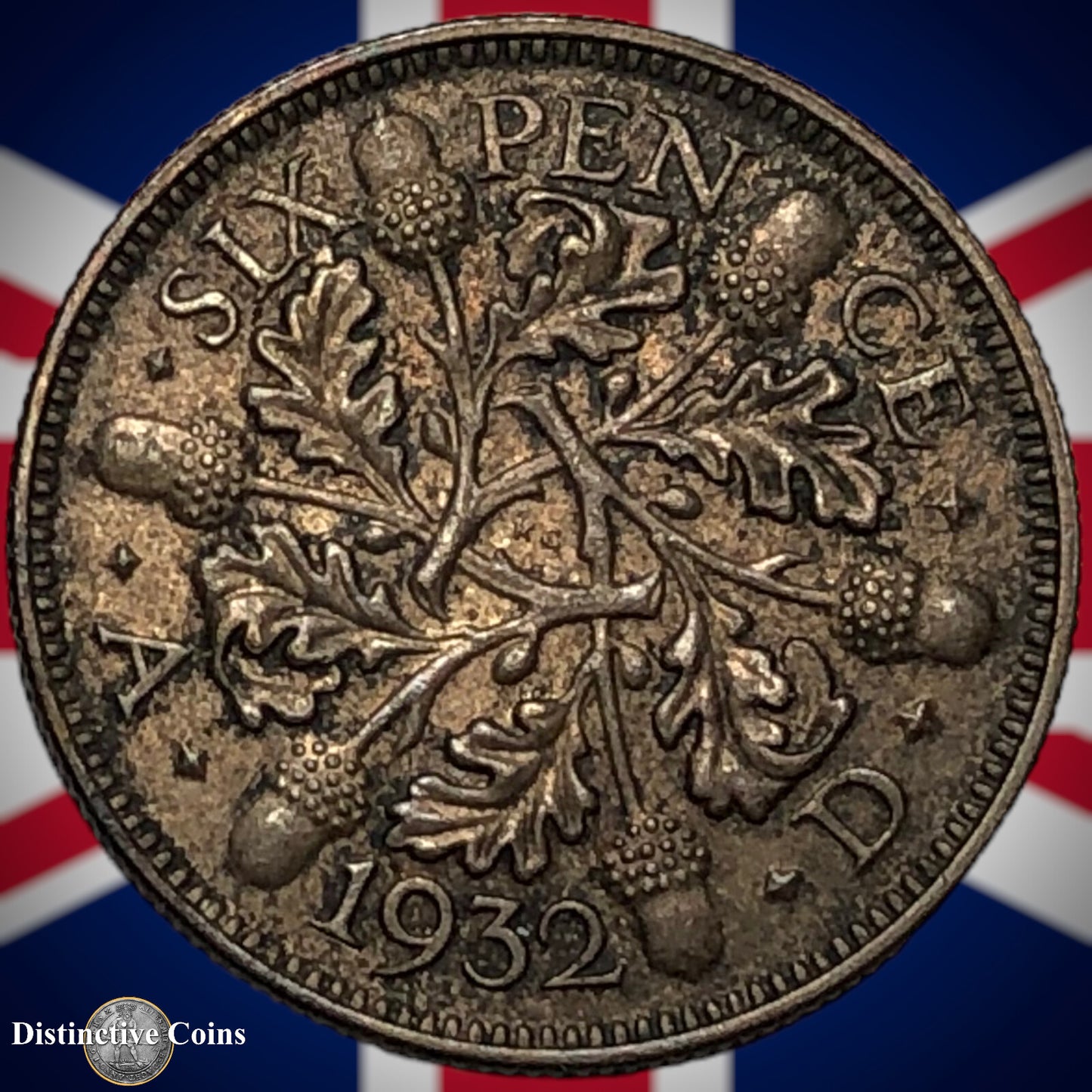 Great Britain 1932 Six Pence GB1702
