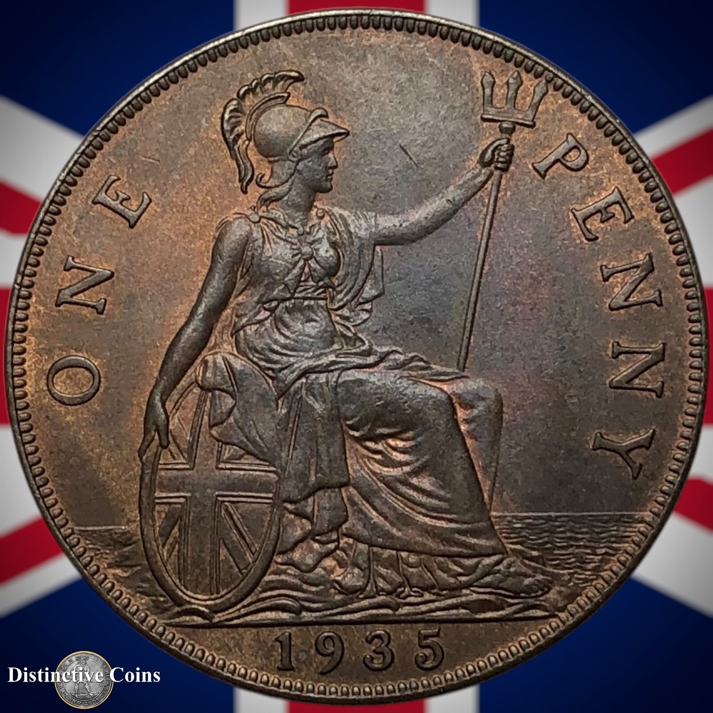 Great Britain 1935 Penny 1d GB7174