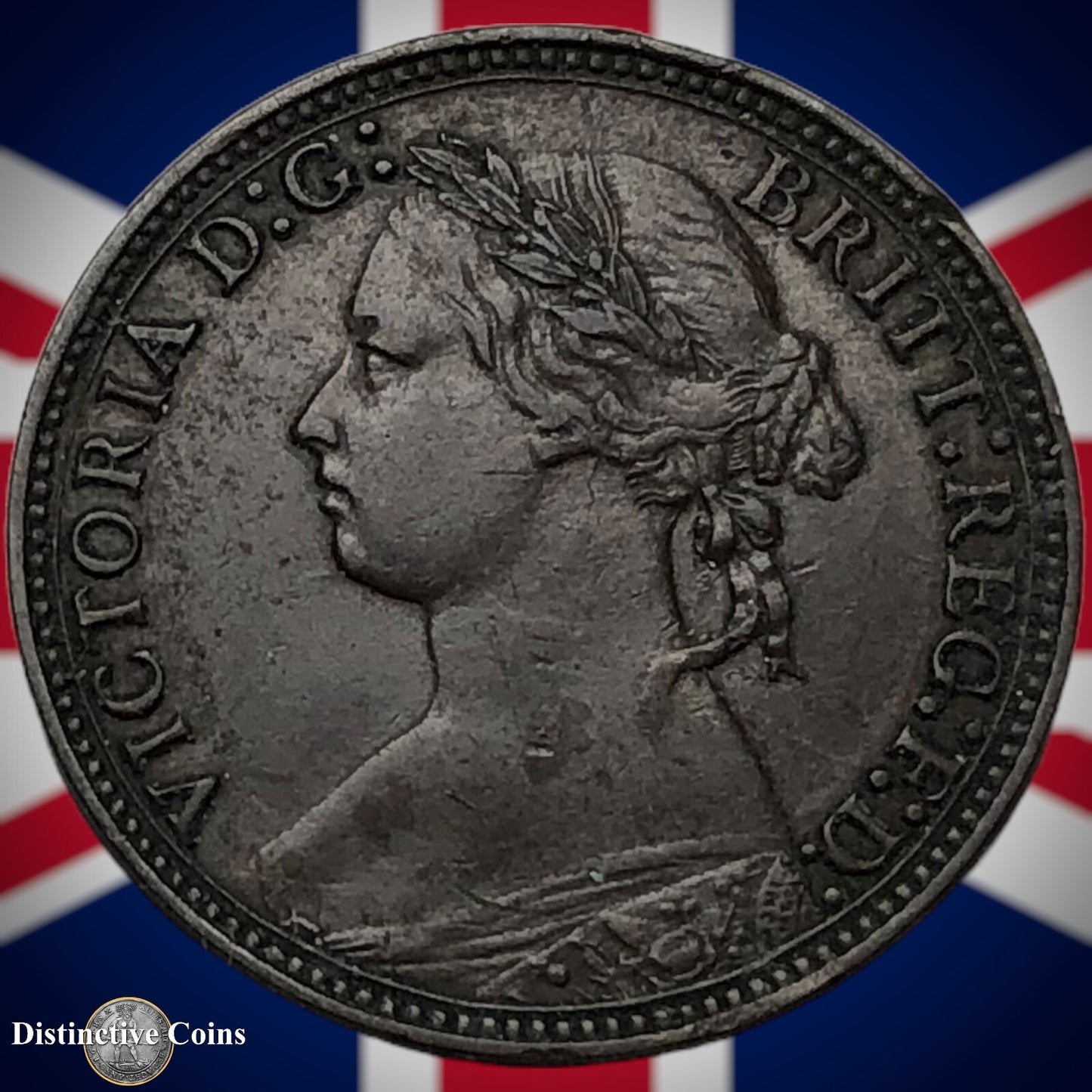 Great Britain 1879 Farthing 1/4d GB3825