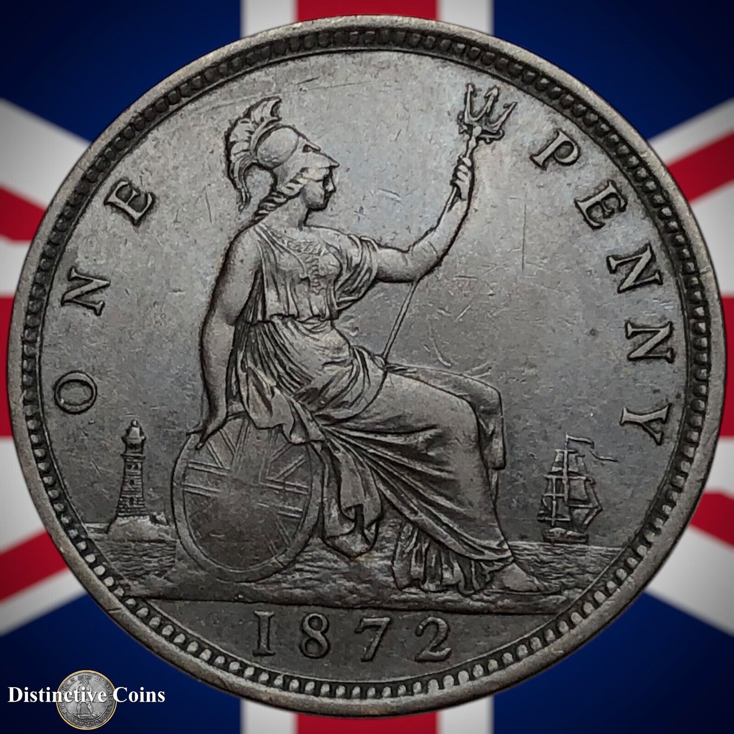 Great Britain 1872 Penny 1d GB6326