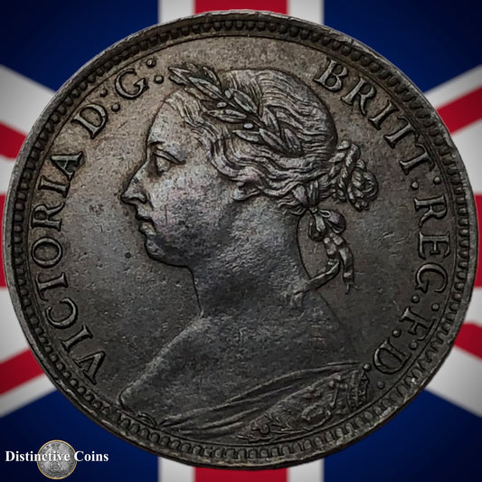 Great Britain 1884 Farthing 1/4d GB4119