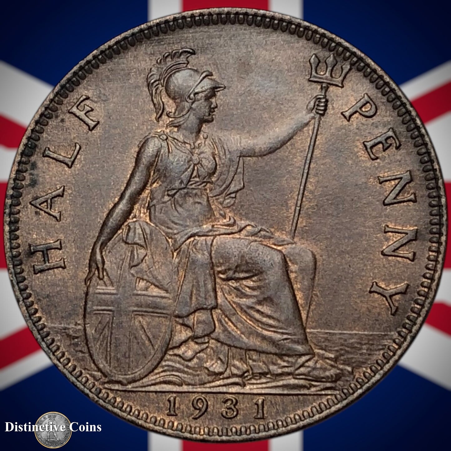 Great Britain 1931 Half Penny 1/2d GB5974