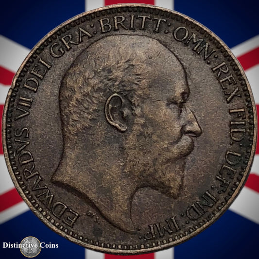 Great Britain 1904 Farthing 1/4d GB4552