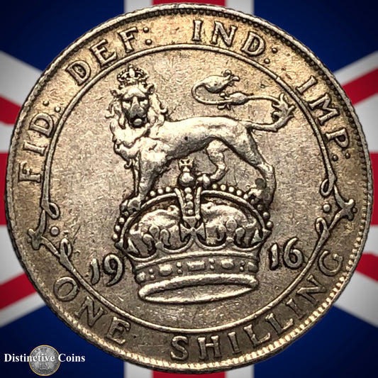 Great Britain 1916 One Shilling GB0955