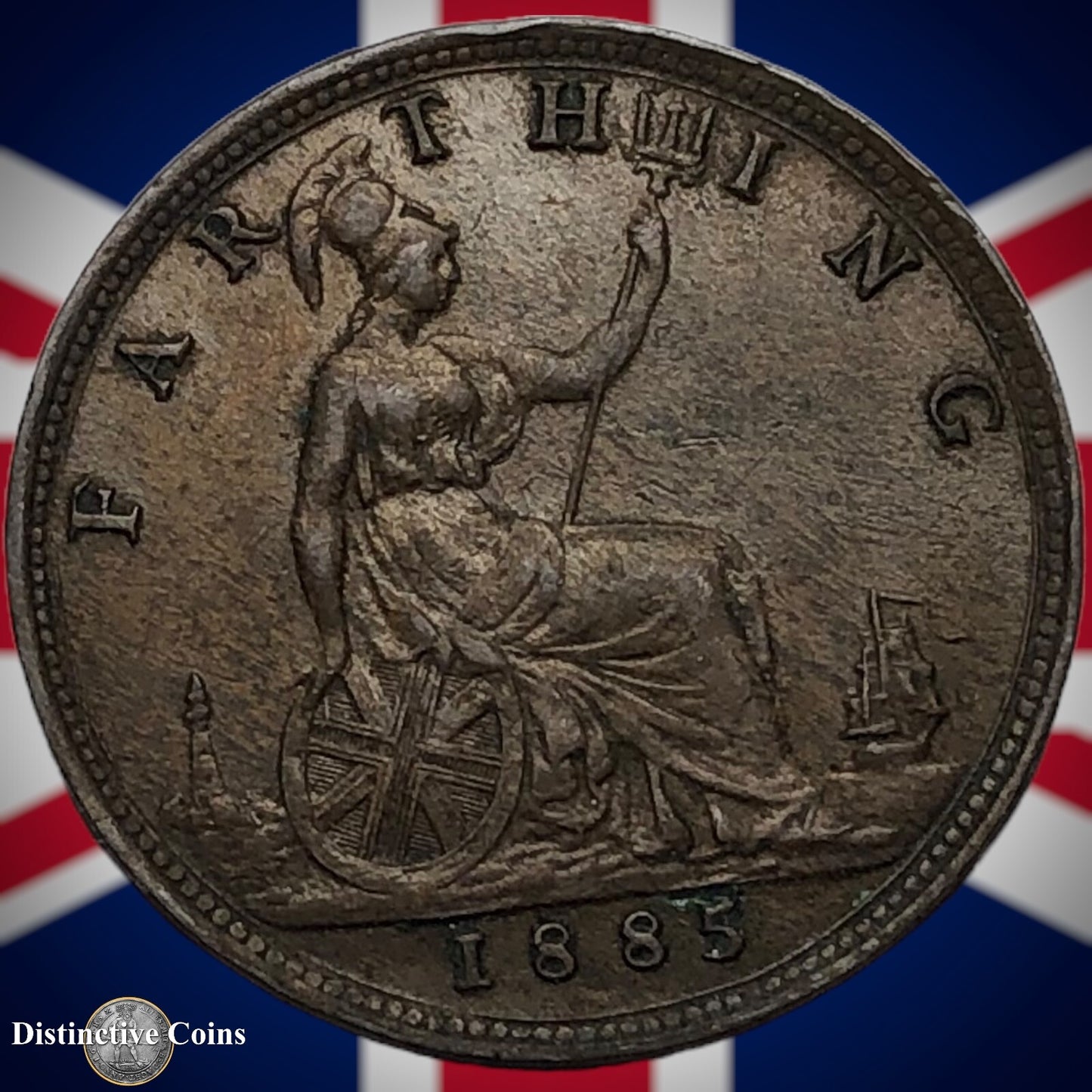 Great Britain 1885 Farthing 1/4d GB4146