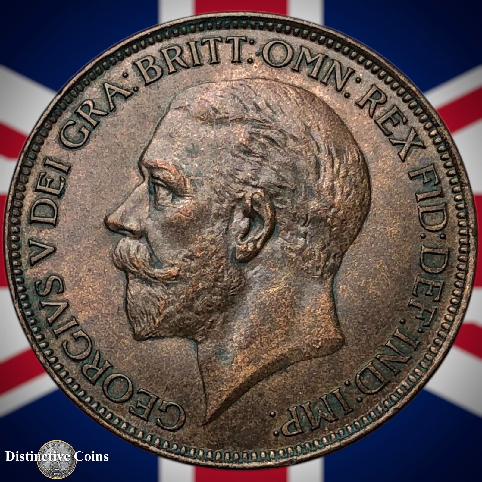 Great Britain 1927 Penny 1d GB7040