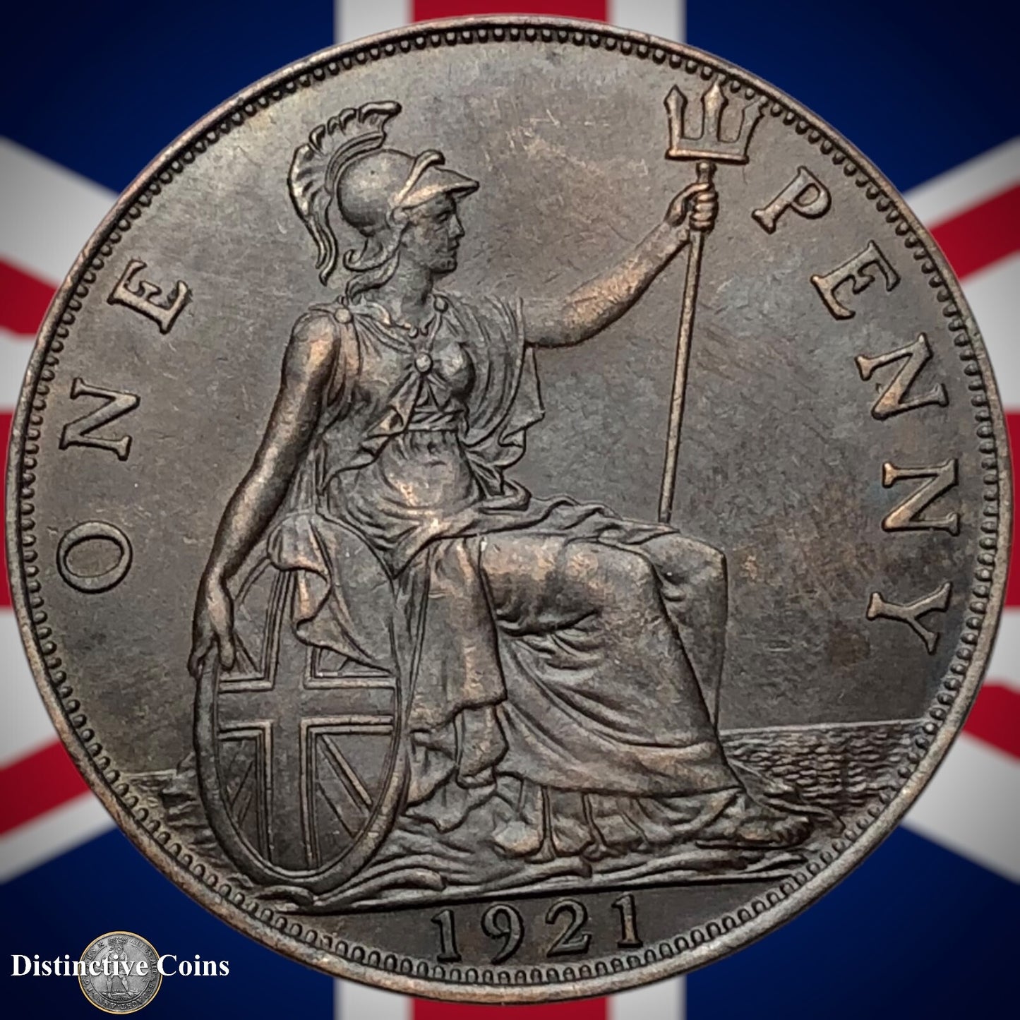 Great Britain 1921 Penny 1d GB6976