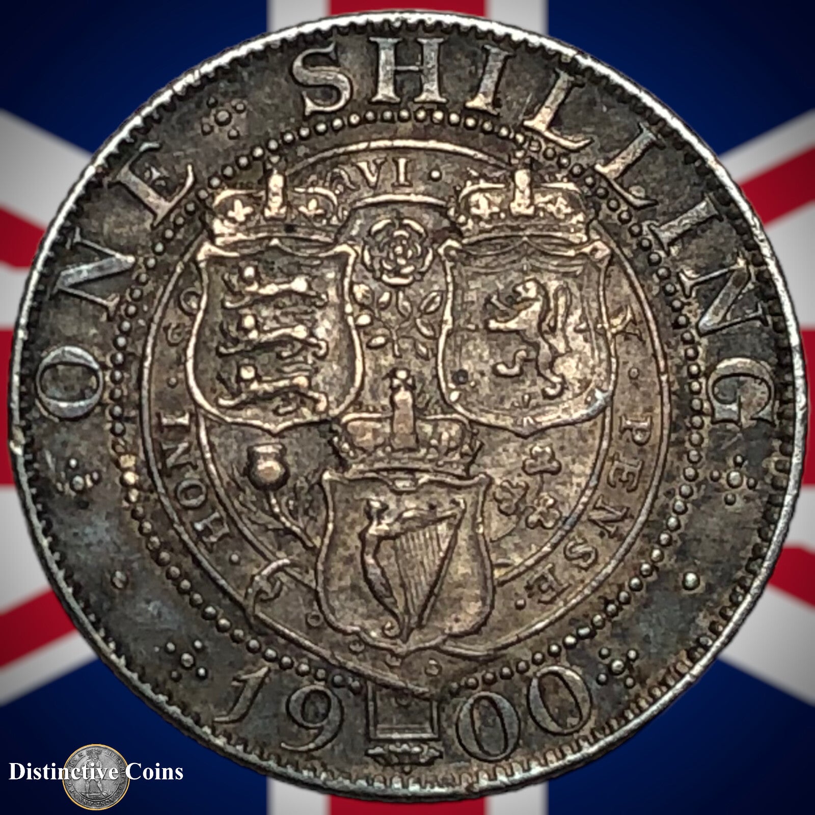 Great Britain 1900 British One Shilling GB0729