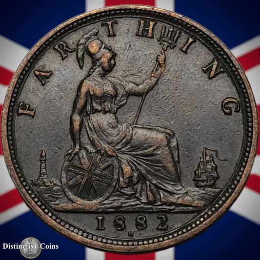 Great Britain 1882 H Farthing 1/4d GB4029