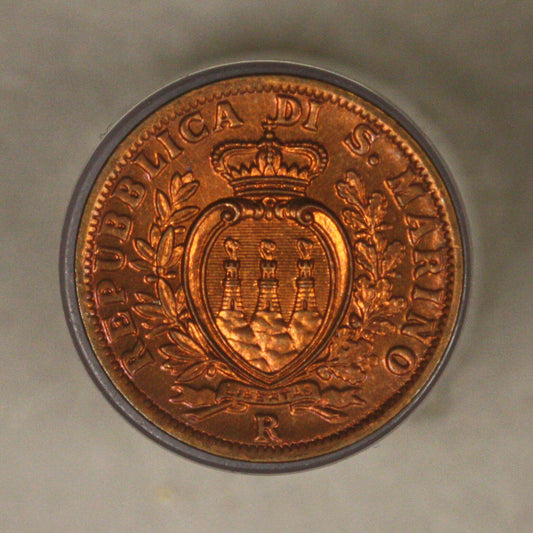 San Marino 1936 5 Centesimi bu