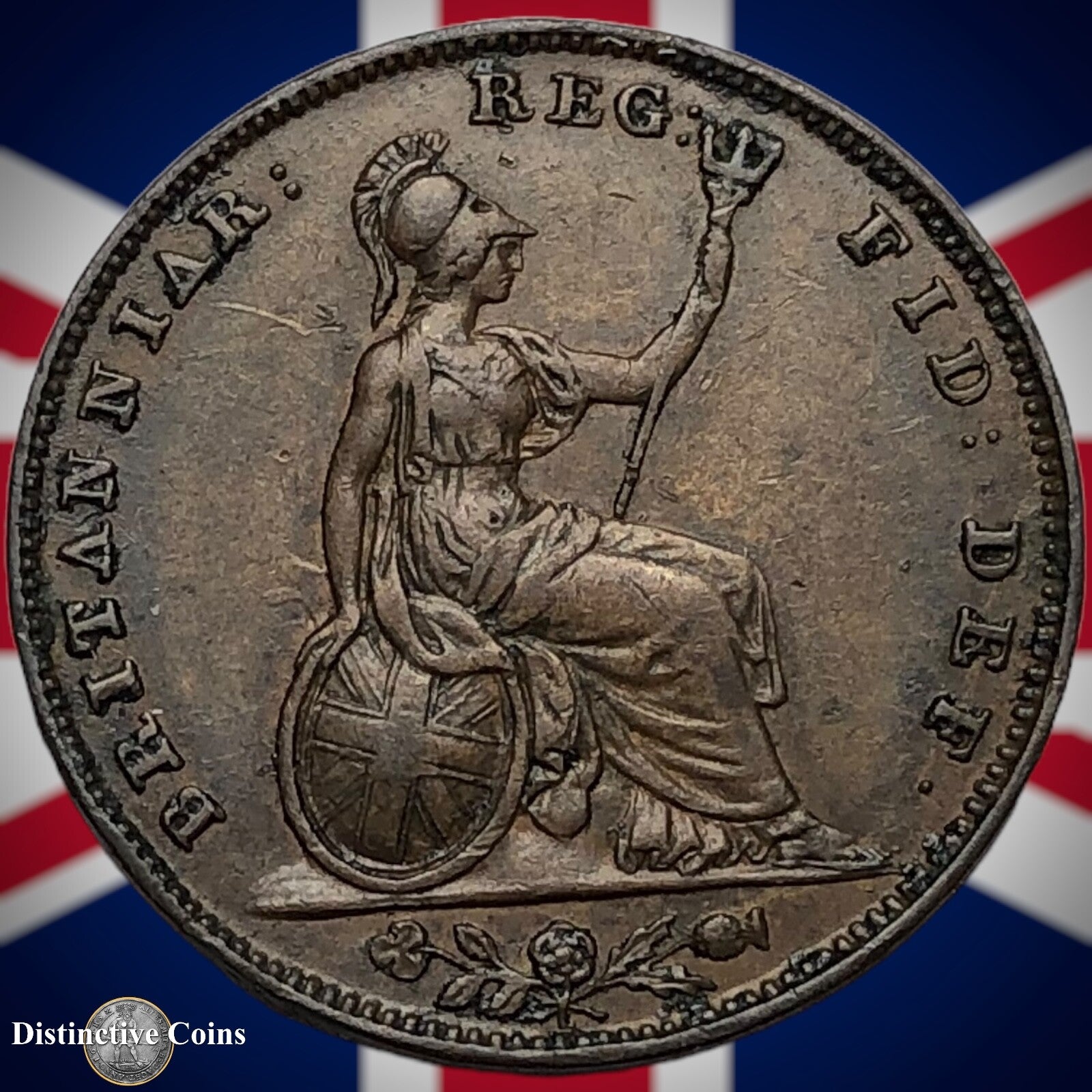 Great Britain 1853 Farthing 1/4d GB3465