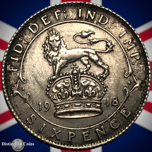 Great Britain 1918 Six Pence GB1622