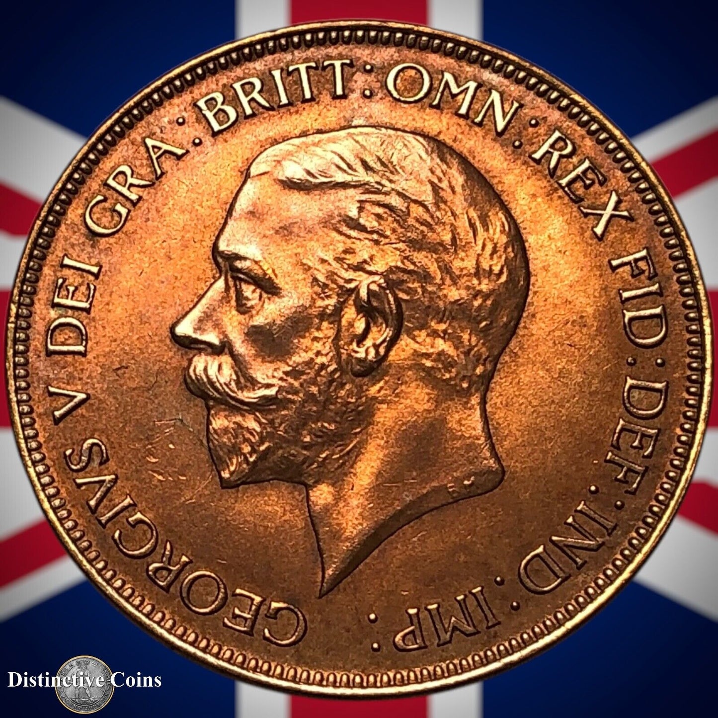 Great Britain 1928 Penny 1d GB7084