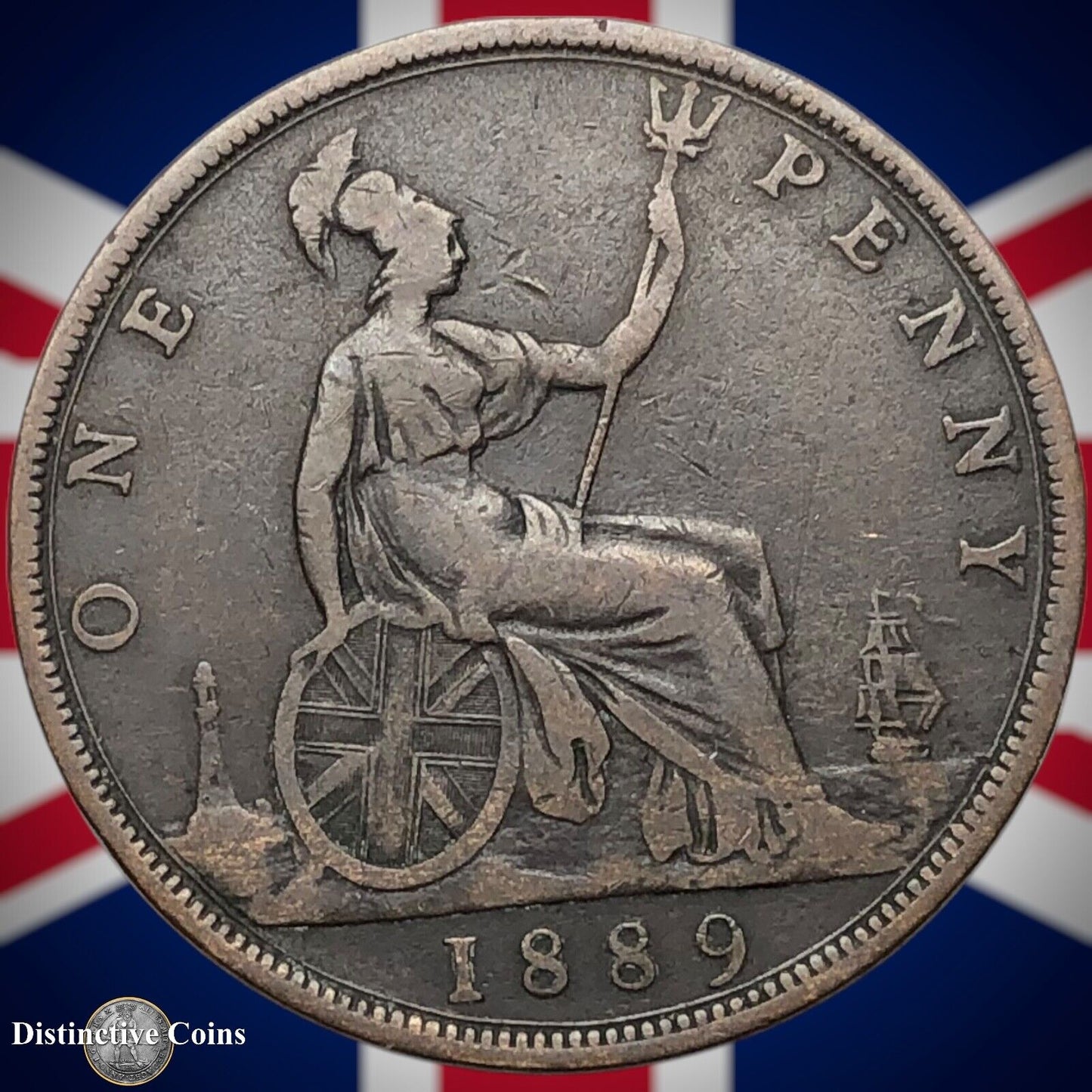 Great Britain 1889 Penny 1d GB6483
