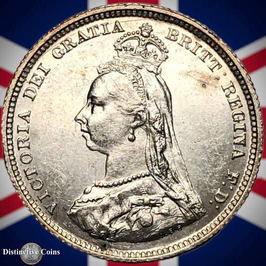 Great Britain 1887 British One Shilling GB0508