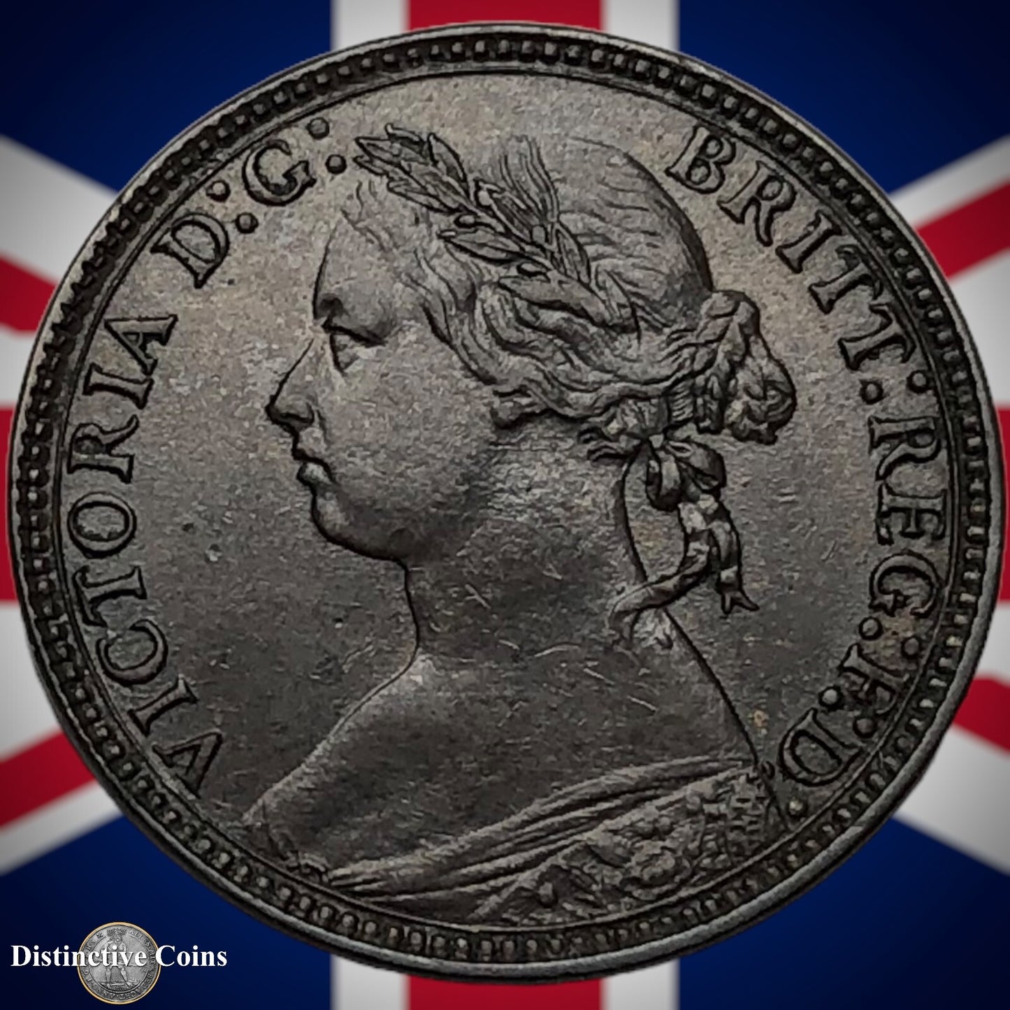 Great Britain 1875 H Farthing 1/4d GB3768