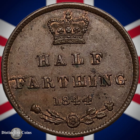 Great Britain 1844 Half Farthing 1/2 Penny GB3106