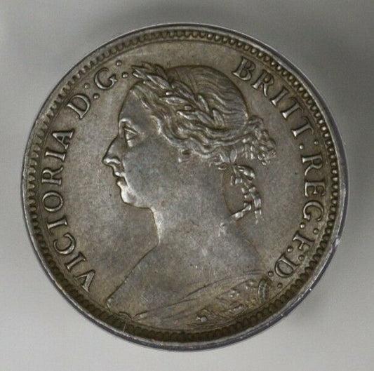 Great Britain 1888 Farthing AU  A3019