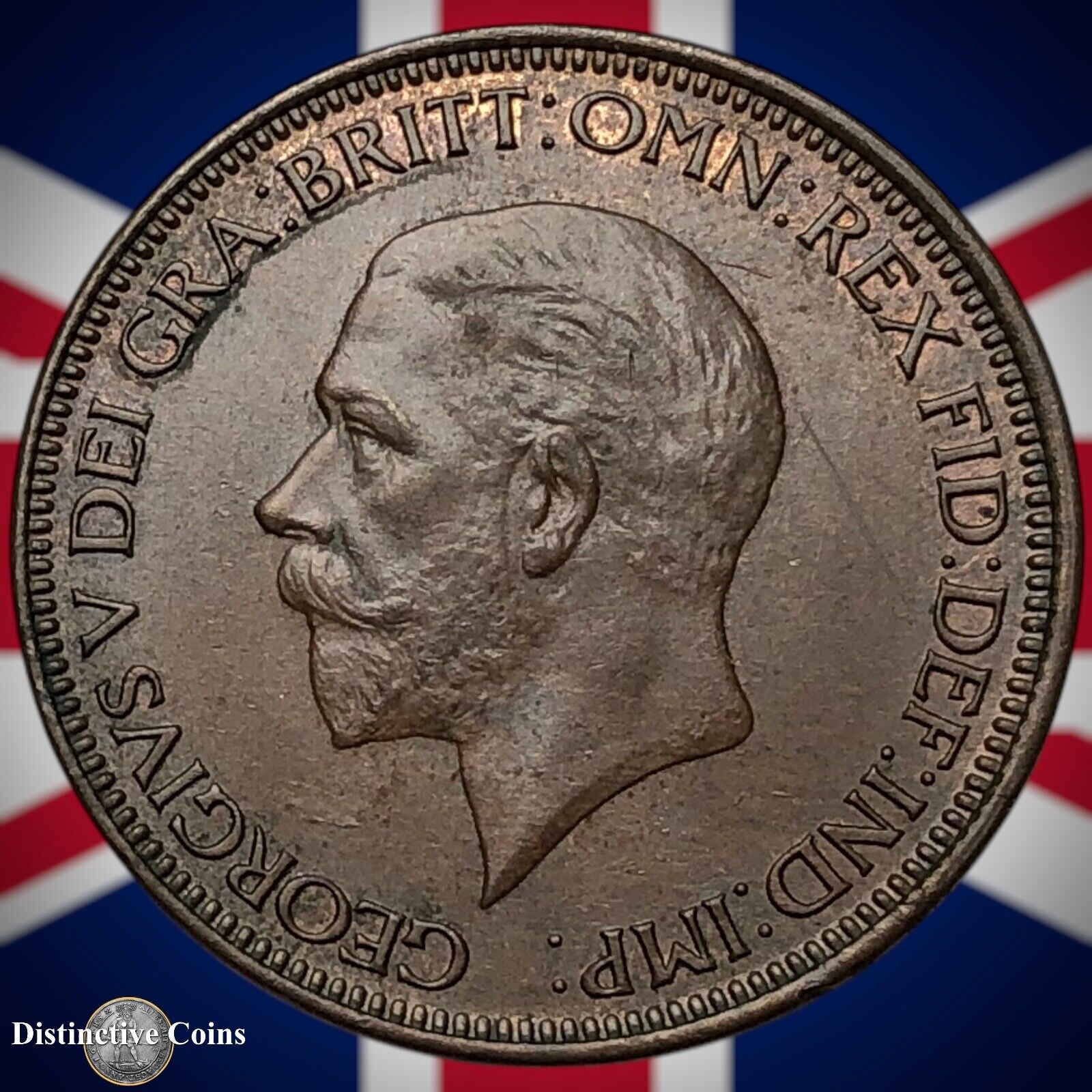 Great Britain 1929 Half Penny 1/2d GB5952