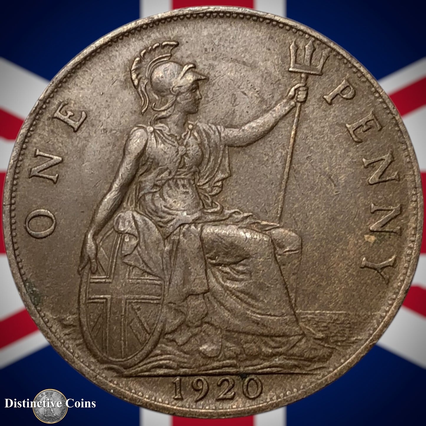 Great Britain 1920 Penny 1d GB6957