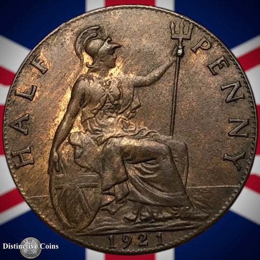 Great Britain 1921 Half Penny 1/2d GB5882