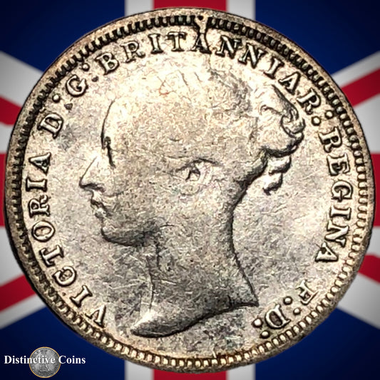 Great Britain 1876 Three Pence GB1880