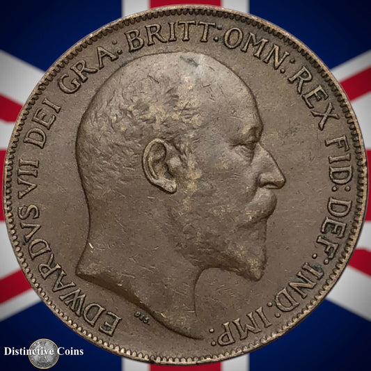 Great Britain 1909 Penny 1d GB6702