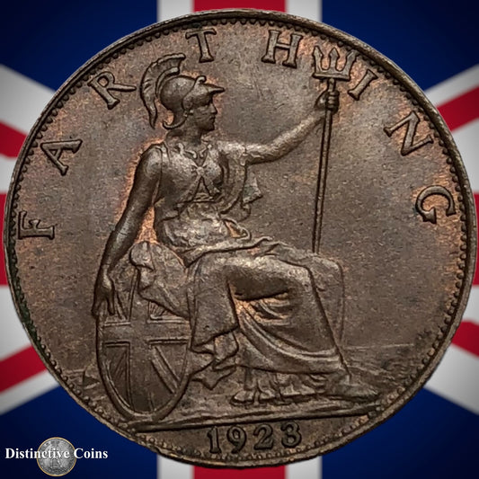 Great Britain 1923 Farthing 1/4d GB4772