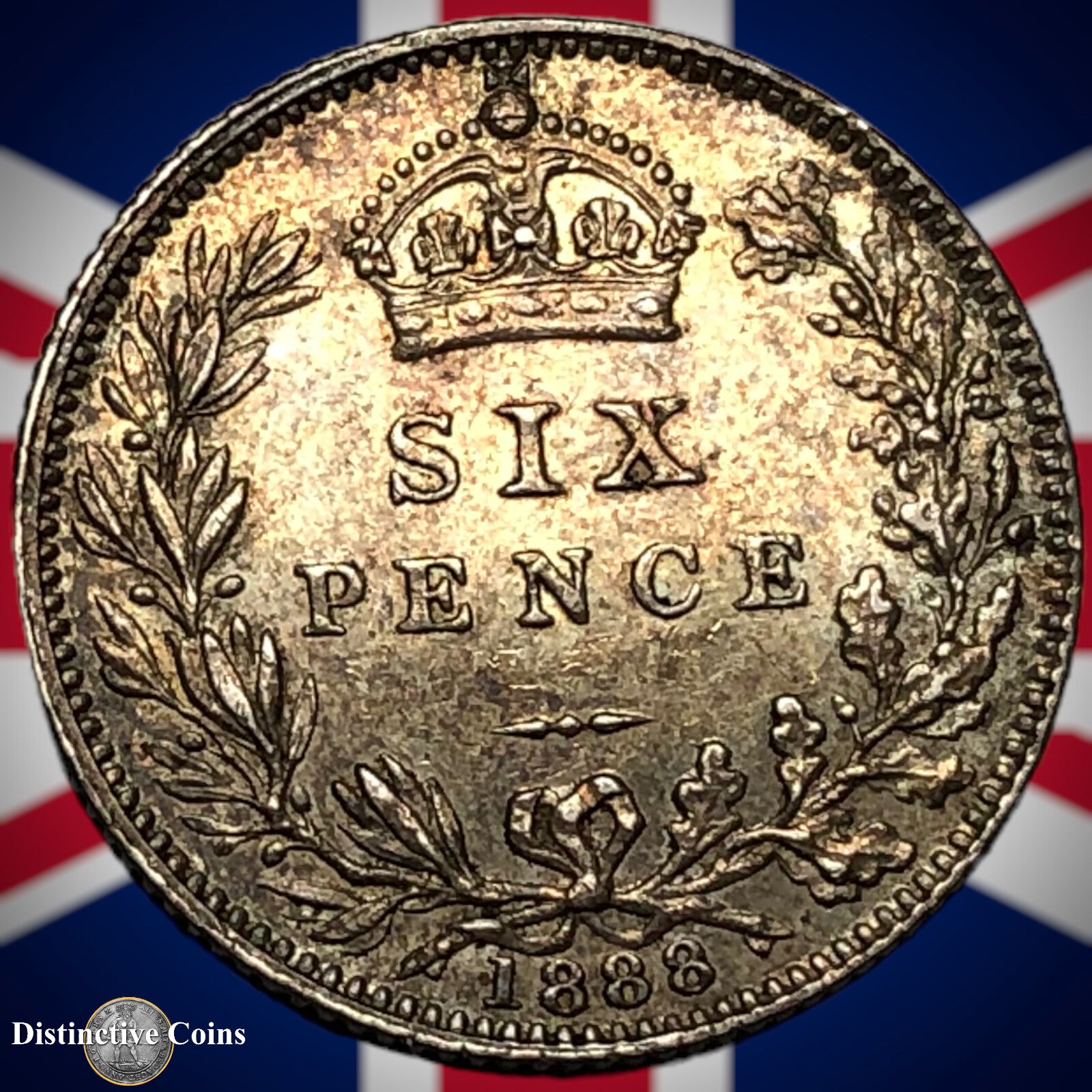 Great Britain 1888 Six Pence GB2718