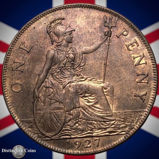 Great Britain 1927 Penny 1d GB7074