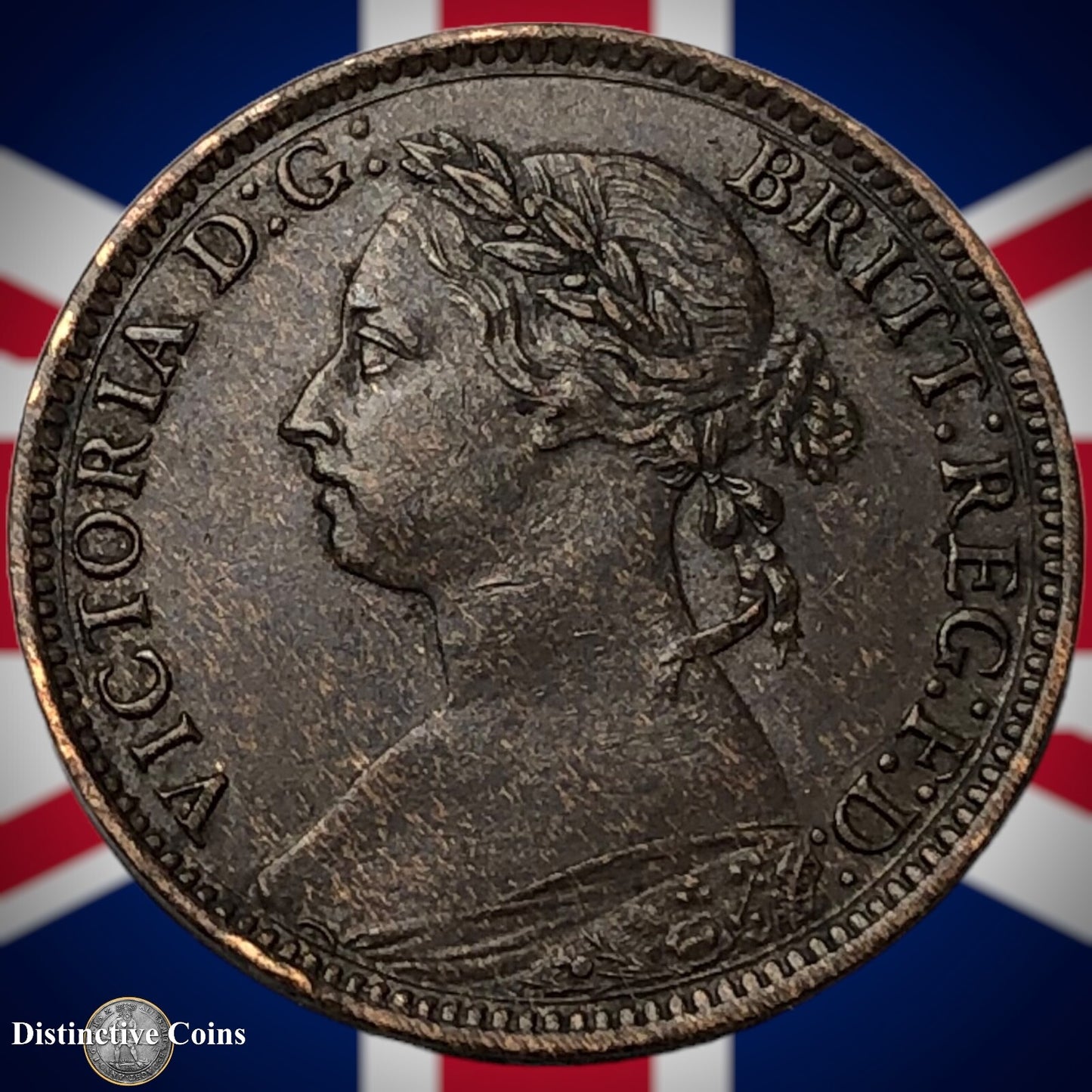 Great Britain 1886 Farthing 1/4d GB4200