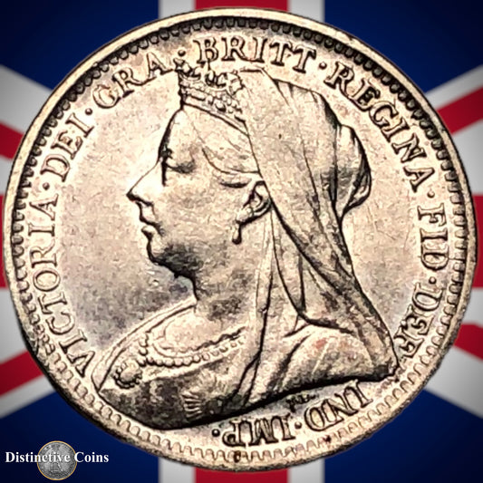 Great Britain 1900 Three Pence GB2074