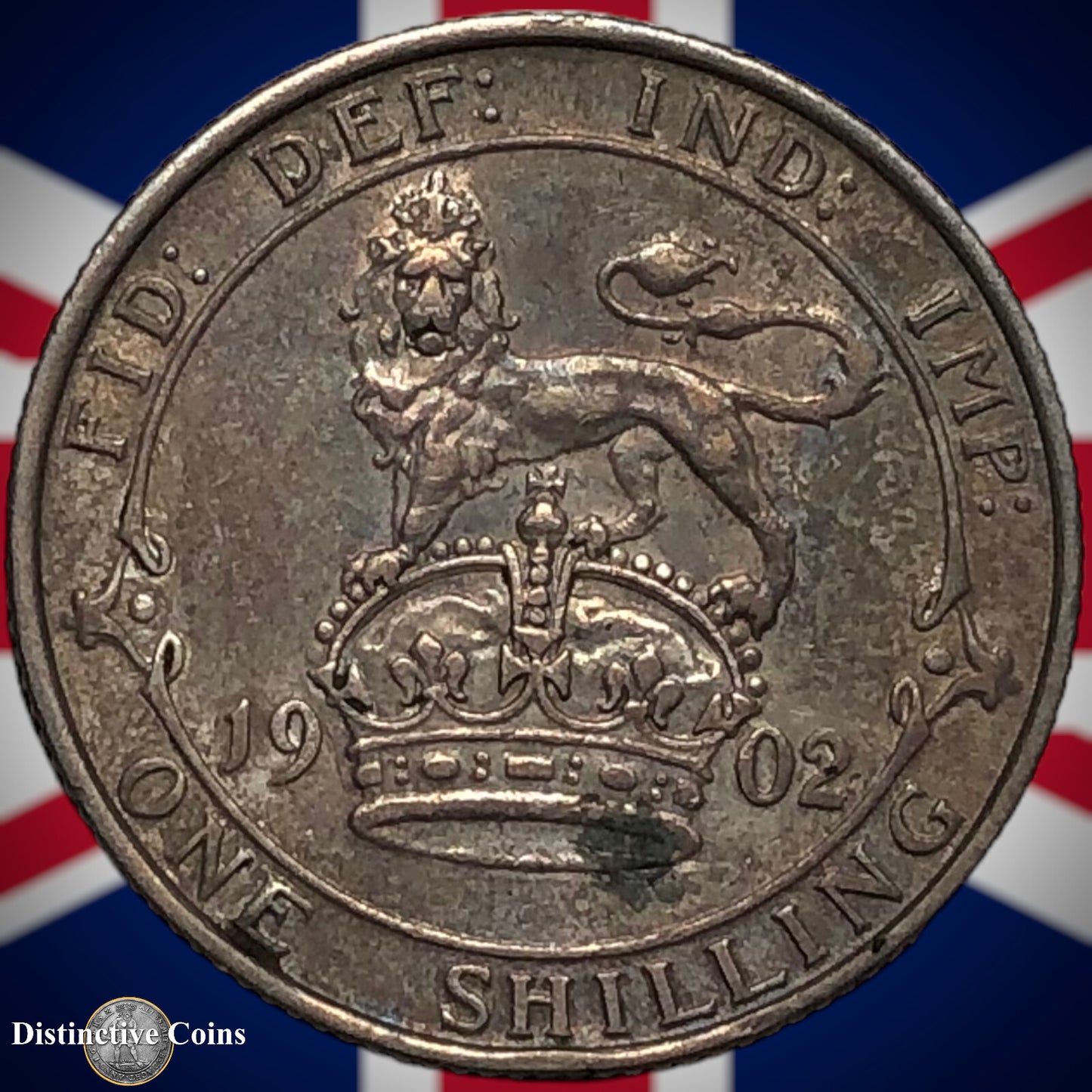 Great Britain 1902 British One Shilling GB0748