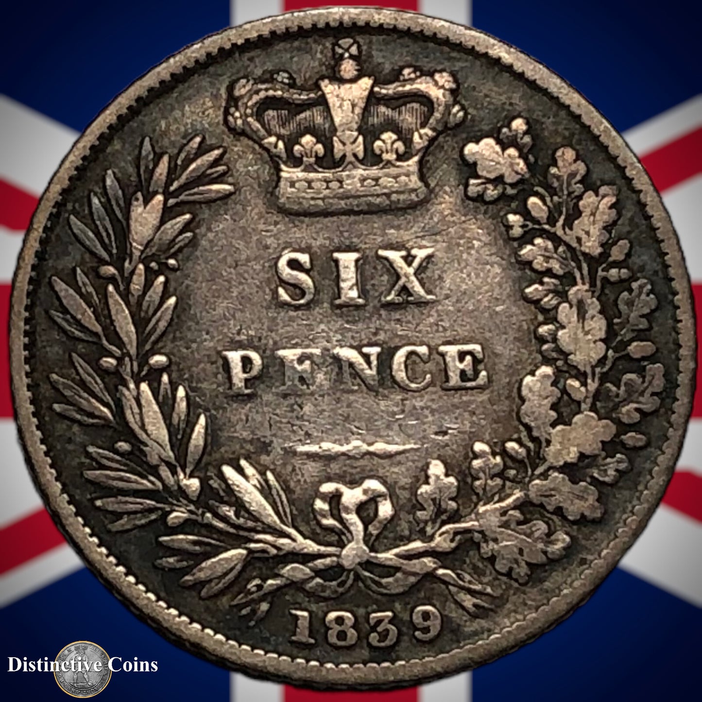 Great Britain 1839 Six Pence GB2583