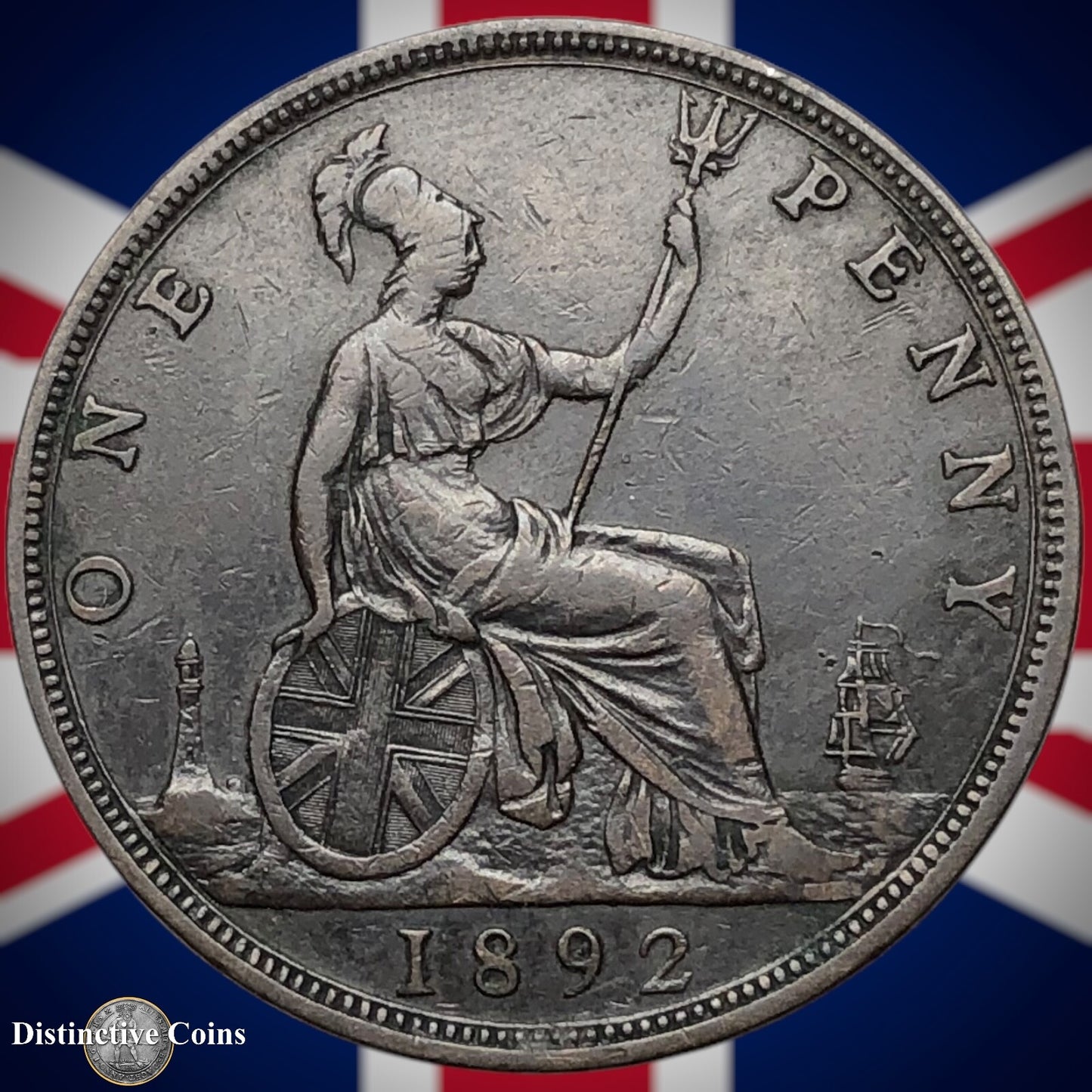 Great Britain 1892 Penny 1d GB6545