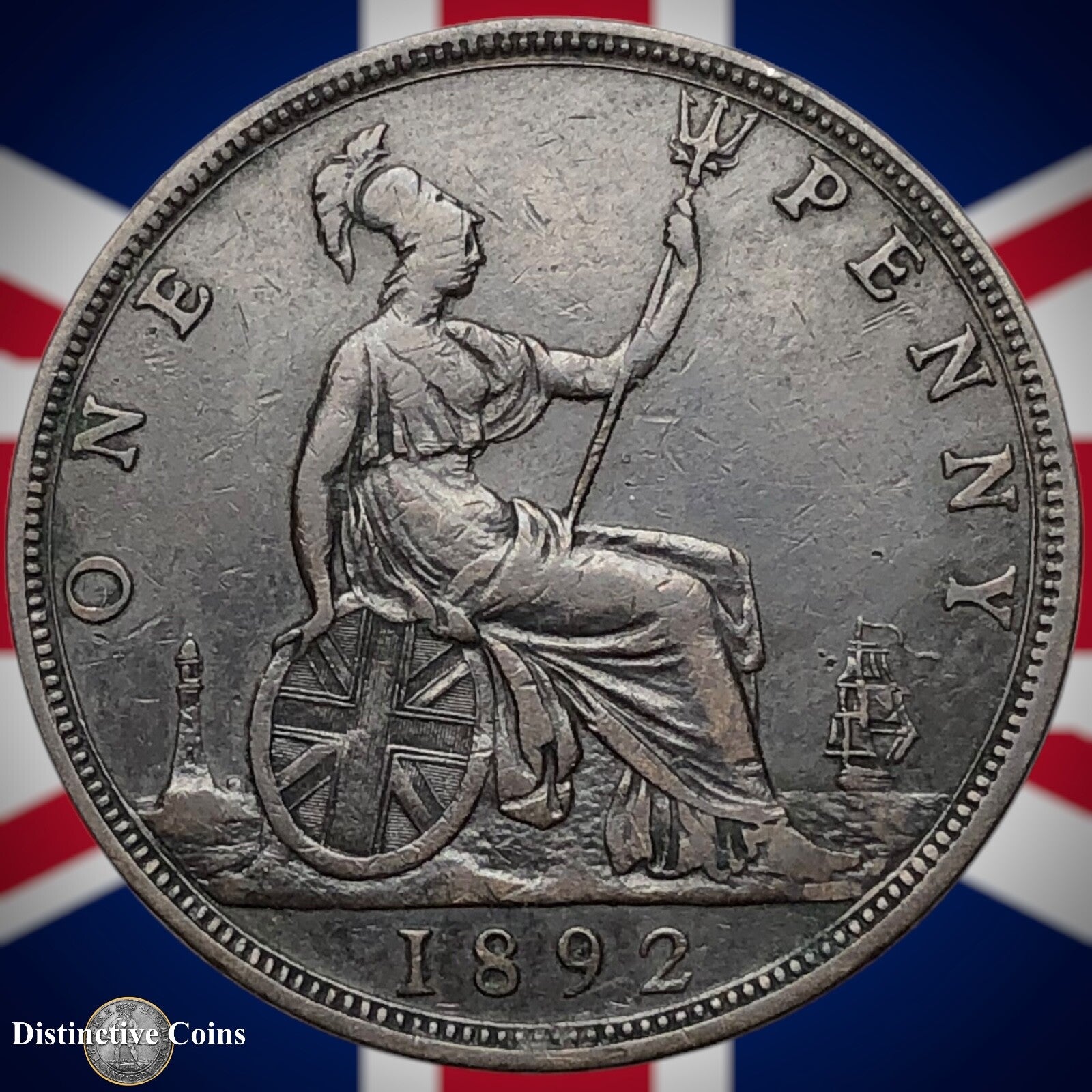 Great Britain 1892 Penny 1d GB6545