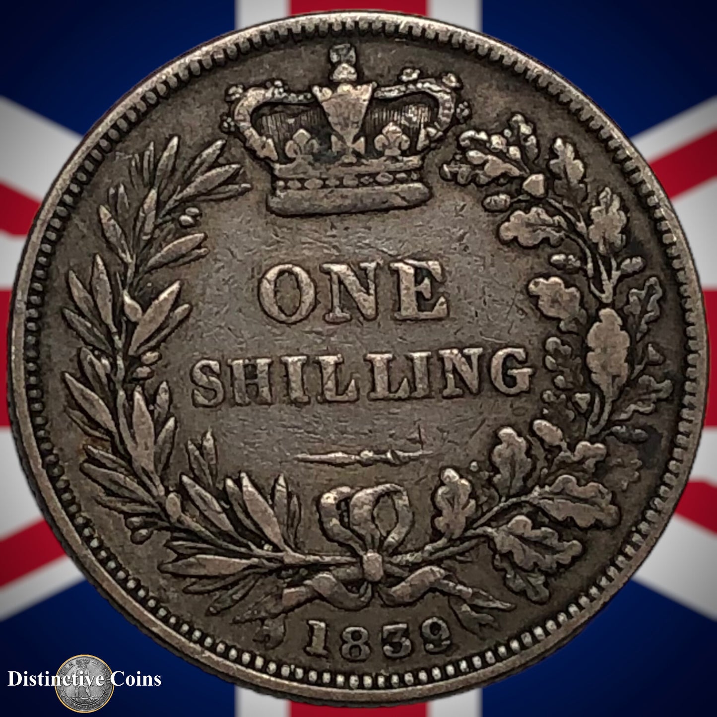 Great Britain 1839 British One Shilling GB0164