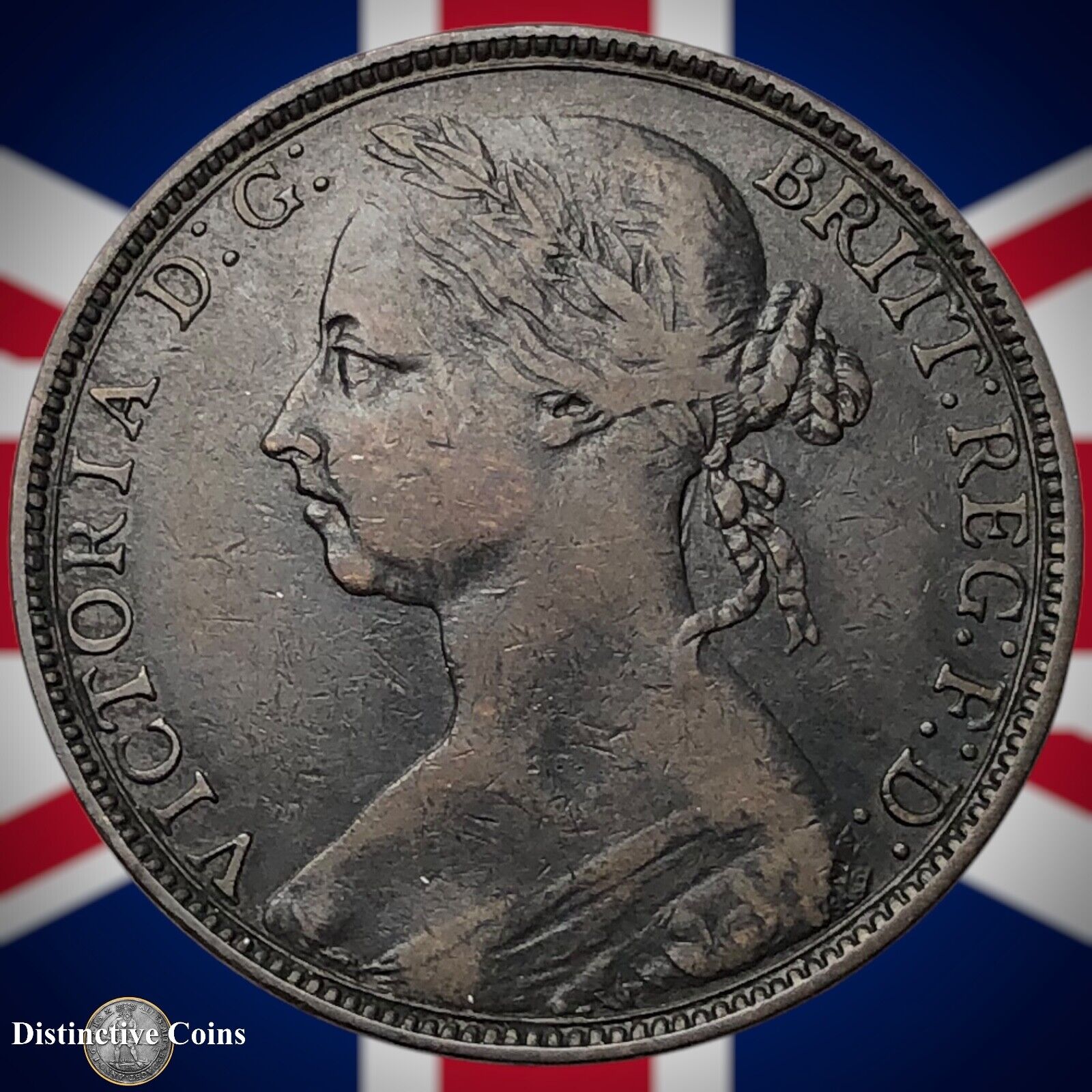 Great Britain 1891 Penny 1d GB6531