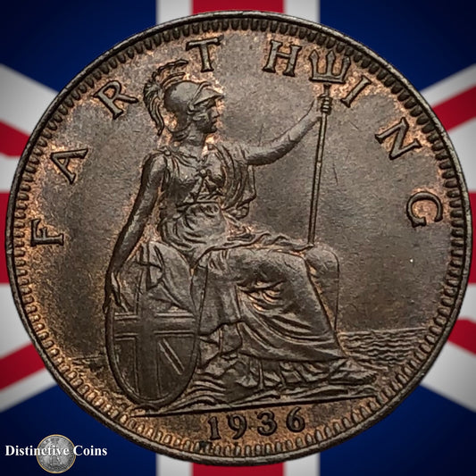 Great Britain 1936 Farthing 1/4d GB4976