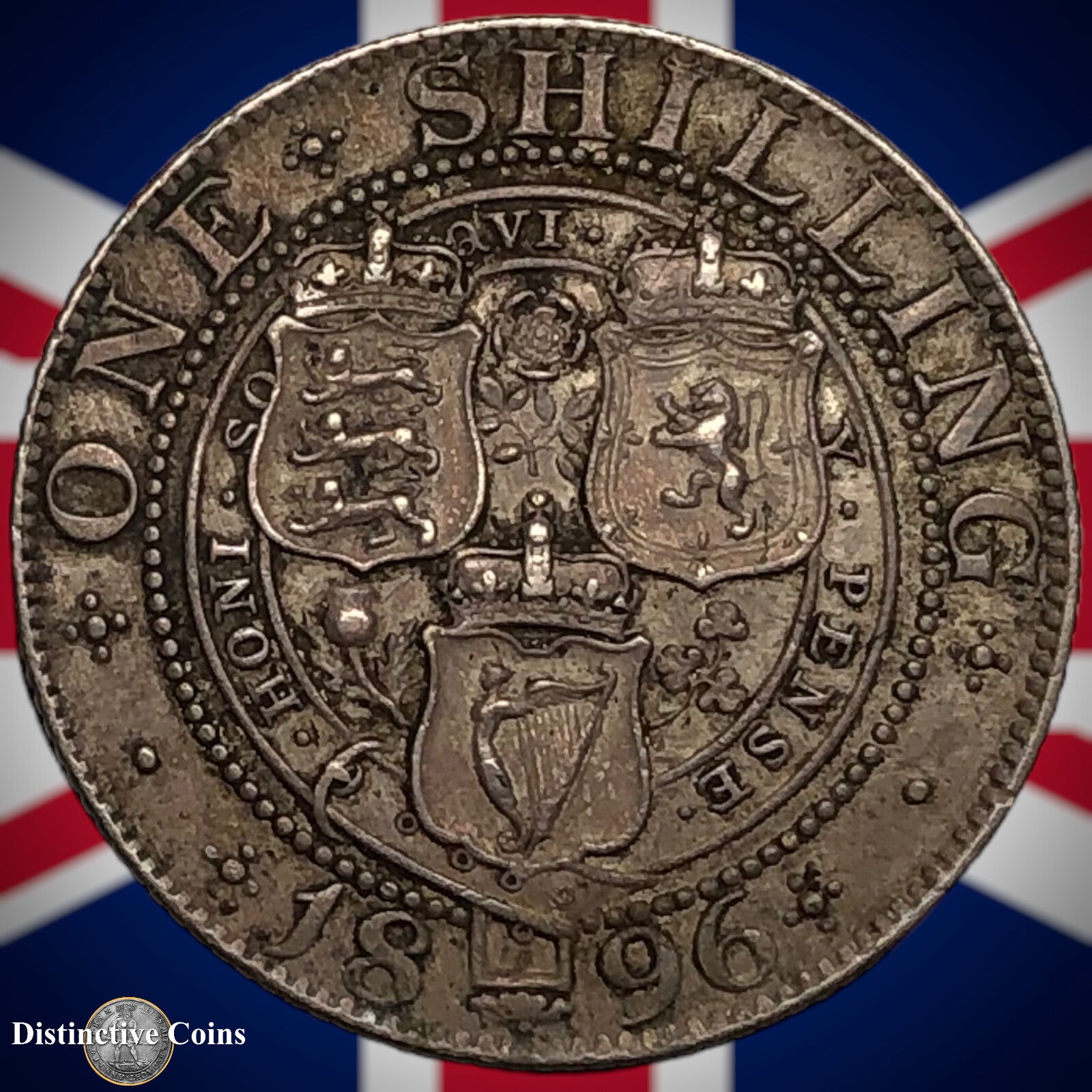 Great Britain 1896 British One Shilling GB0663