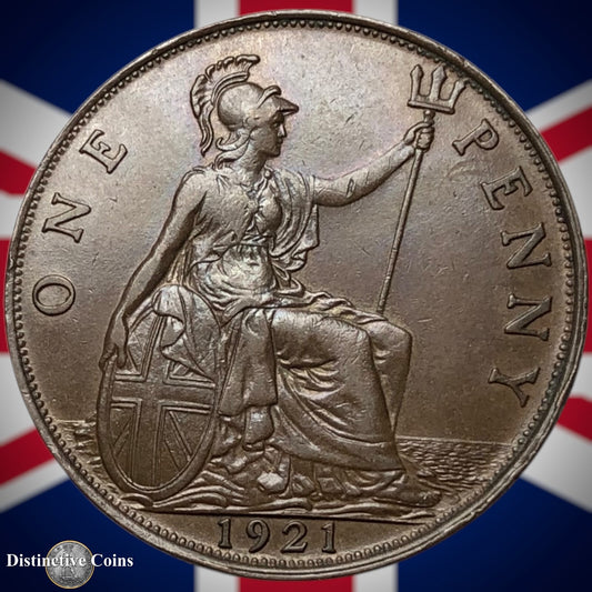 Great Britain 1921 Penny 1d GB6988