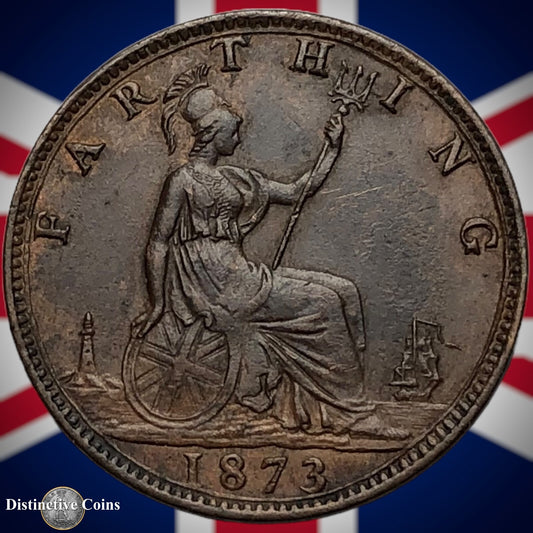 Great Britain 1873 Farthing 1/4d GB3706